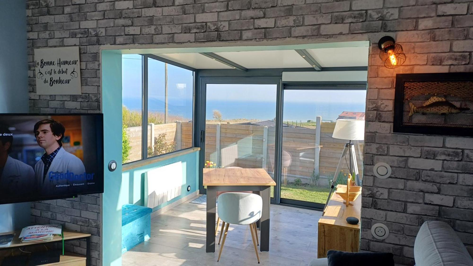 La Maison Entre Deux Plages,Vue Sur Mer Classee 4 Etoiles Criel-sur-Mer Buitenkant foto